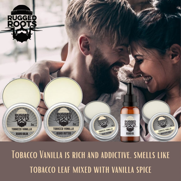 tobacco beard balm Tobacco Vanilla Beard Balm – Rugged Roots tobacco beard balm Tobacco Vanilla Beard Balm – Rugged Roots
