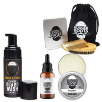 Rugged Beard Care Brush Bundle (SAVE 25%)