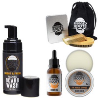 Rugged Beard Care Brush Bundle (SAVE 25%)