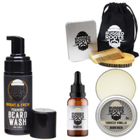 Rugged Beard Care Brush Bundle (SAVE 25%)