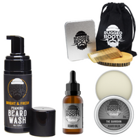 Rugged Beard Care Brush Bundle (SAVE 25%)