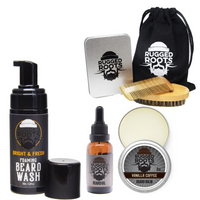 Rugged Beard Care Brush Bundle (SAVE 25%)