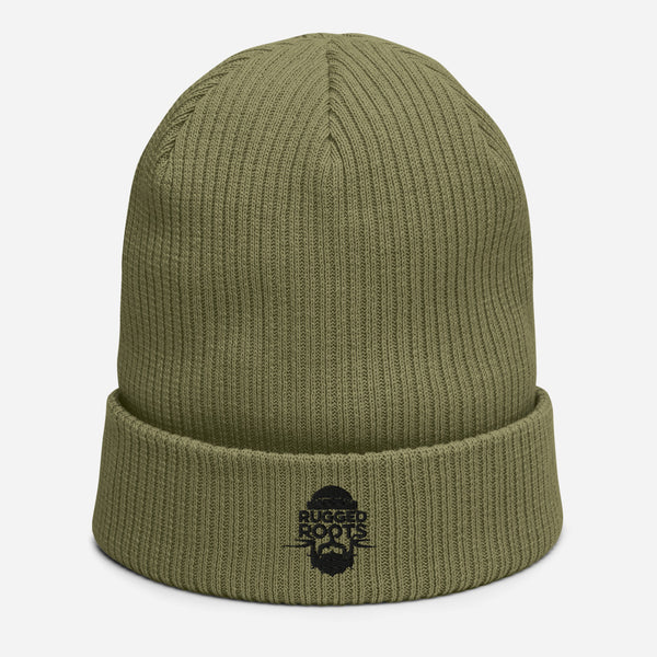 Organic ribbed beanie