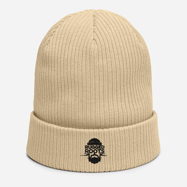 Organic ribbed beanie