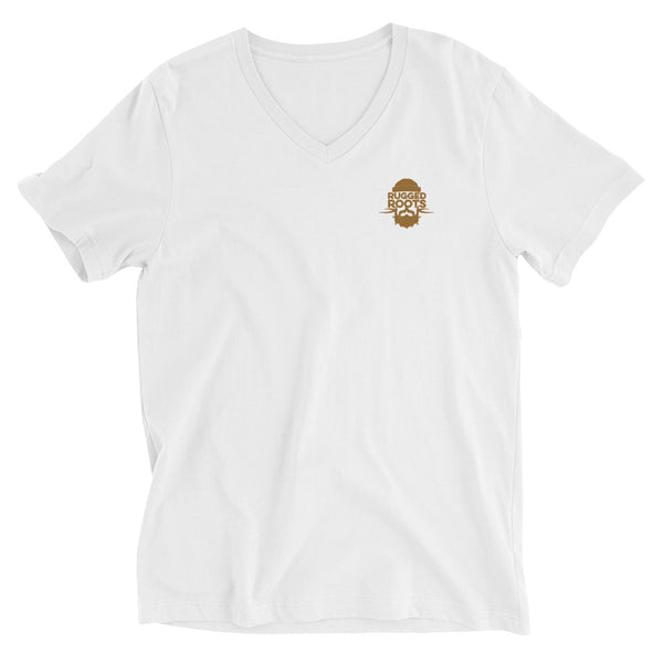 RR Logo Unisex Short Sleeve V-Neck T-Shirt