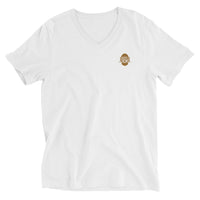 RR Logo Unisex Short Sleeve V-Neck T-Shirt